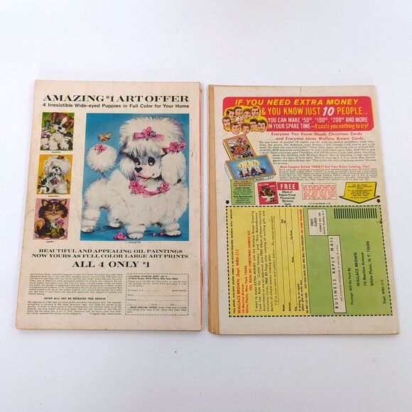 Harvey Comics Lot Wendy The Good Little Witch & Spooky Spooktown 1969 Mid Grade - Picture 2 of 2